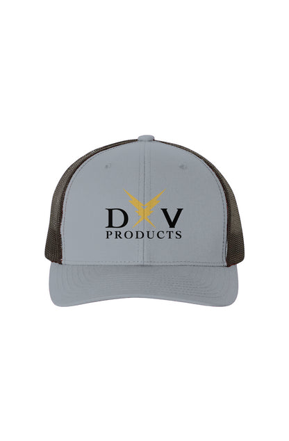 Embroidered logo trucker hat