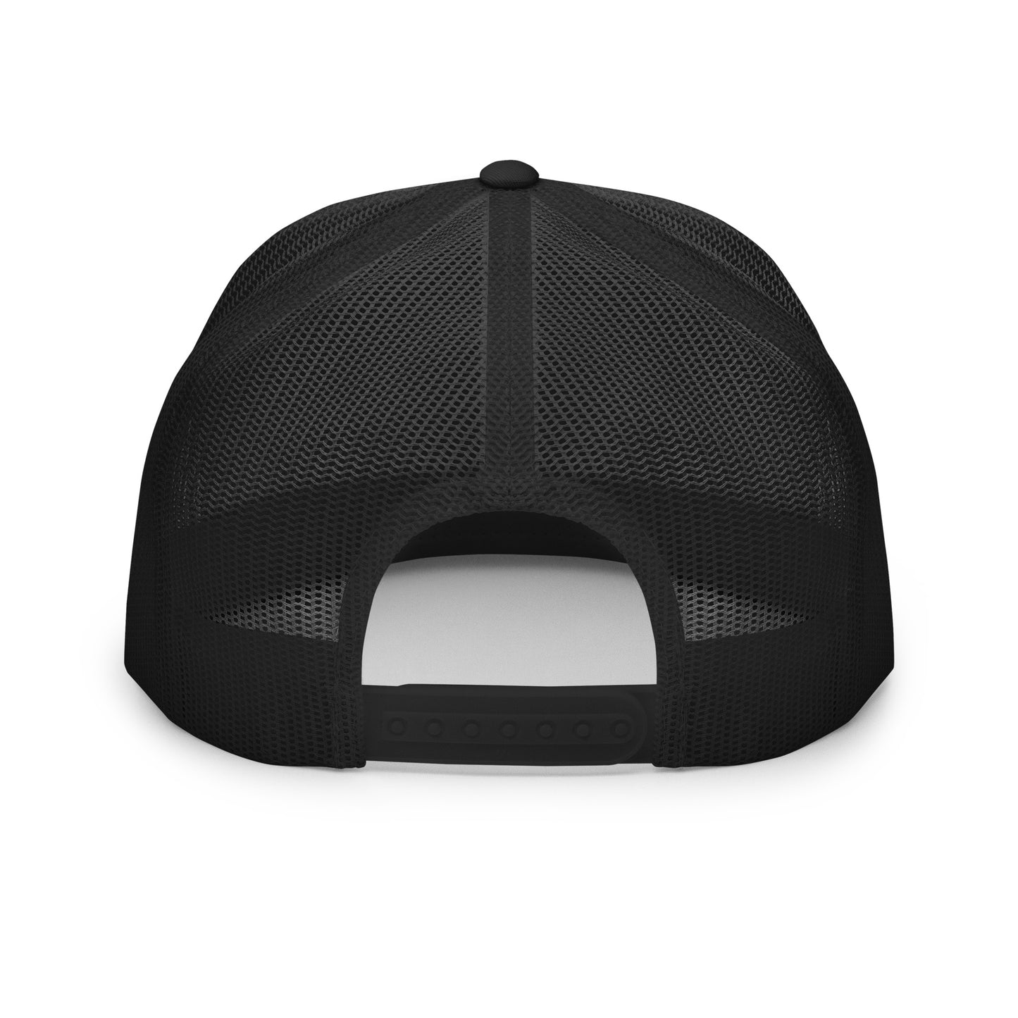 Full Logo Flat Bill Trucker Hat