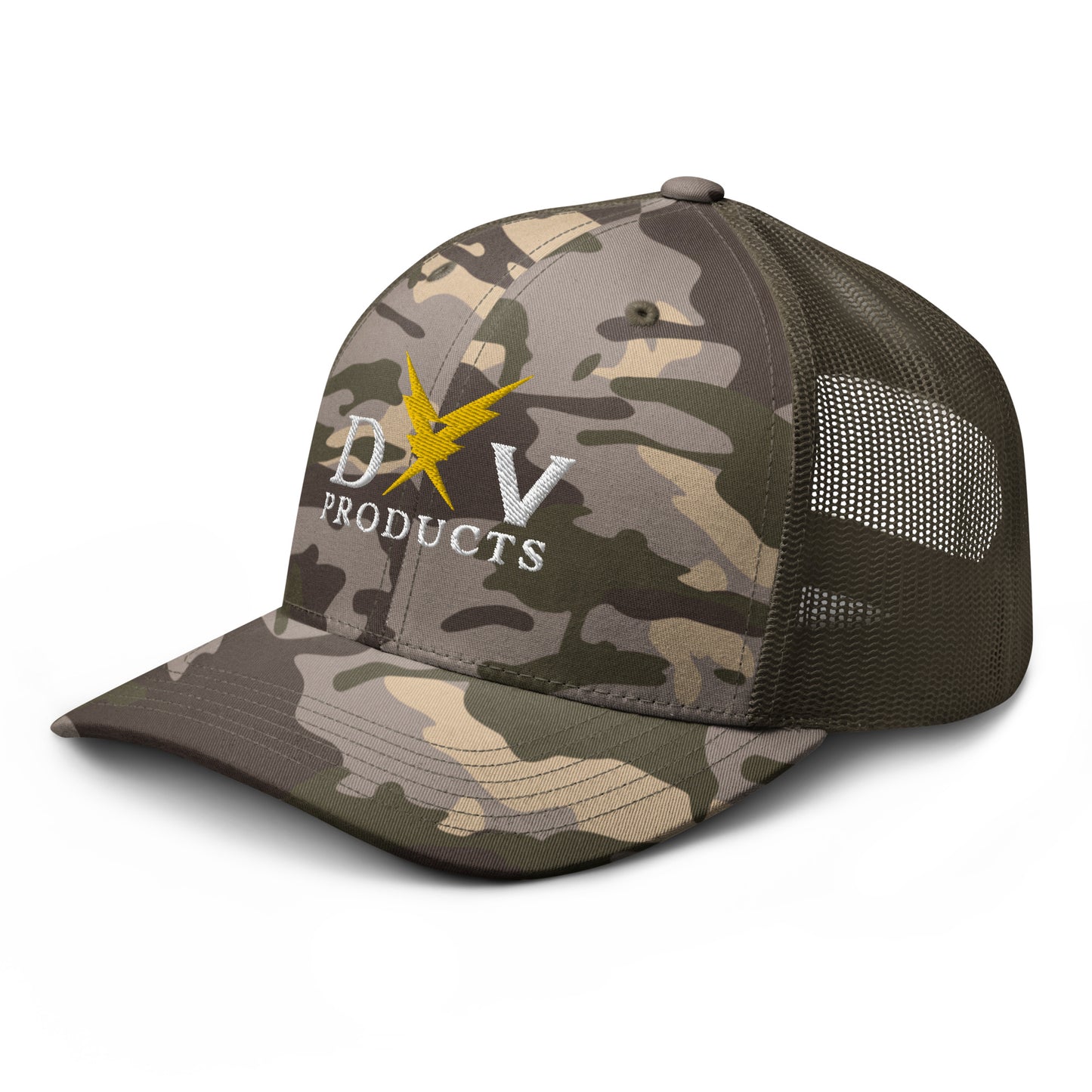 Camouflage Logo Trucker Hat